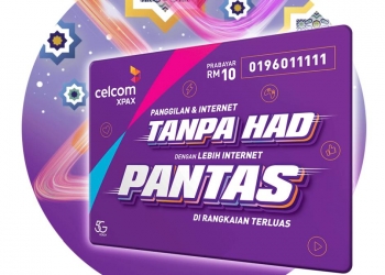 Xpax Unlimited dapat kuota diganda sepanjang Ramadan dan Hari Raya