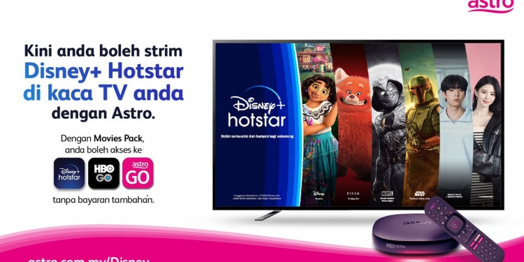 Pengguna Astro Ultra Box kini boleh tonton Disney+ Hotstar di TV, ini caranya