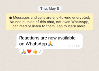 WhatsApp lancarkan reaksi emoji & kemaskini 2 perkara yang bakal memudahkan pengguna