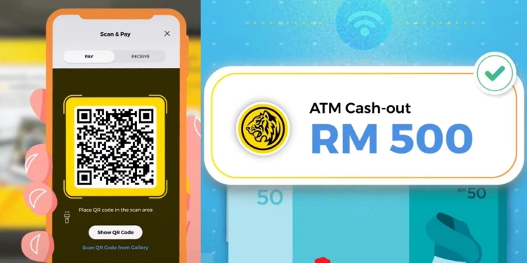 Cara keluarkan tunai di ATM guna APP MAE