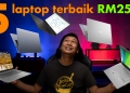 Ini 5 laptop terbaik untuk bajet RM2,500
