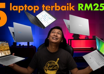 Ini 5 laptop terbaik untuk bajet RM2,500