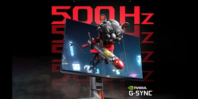 Asus umumkan monitor dengan refresh rate 500Hz, apa maknanya kepada gamers?