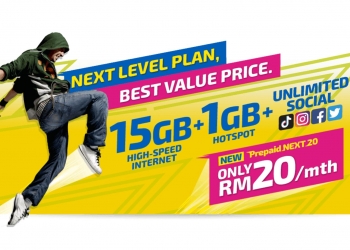 Kalau anda ada RM20 untuk Internet prabayar, ini adalah yang terbaik dari Digi