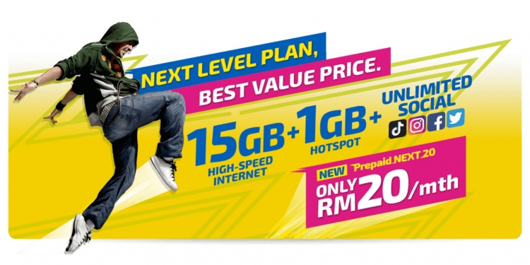 Kalau anda ada RM20 untuk Internet prabayar, ini adalah yang terbaik dari Digi