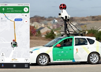 Google Maps tawar ikon kereta Google Street sewaktu anda bernavigasi