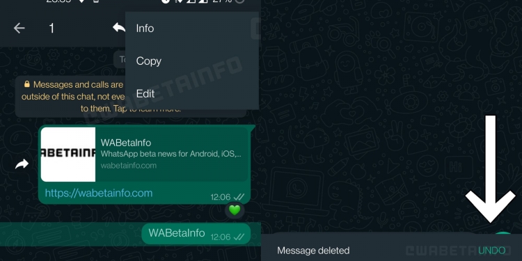 Bersedia nak guna Whatsapp yang boleh diedit dan dikutip balik dari tong sampah?