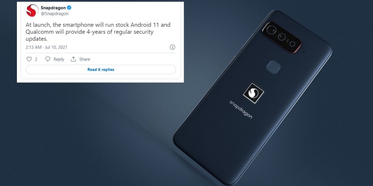 Walaupun sebuah flagship, telefon Snapdragon Insider masih tersangkut di Android 11 dan sudah lebih 3 bulan tidak dikemas kini