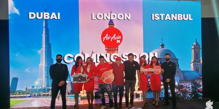 AirAsia X akan terbang ke London, Dubai dan Istanbul, mula jual tiket ke Jepun dan Hawaii dari RM499