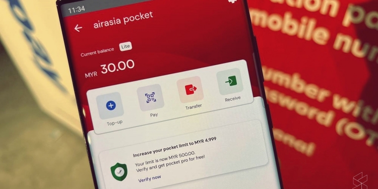 Tak cukup satu, AirAsia lancarkan e-dompet kedua yang bernama Pocket