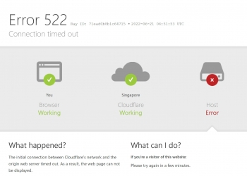 [ KEMASKINI ] Majoriti laman web Malaysia dan antarabangsa tidak boleh diakses akibat Cloudflare bermasalah