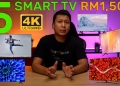 5 TV Pintar 4K UHD terbaik sekitar RM1,500