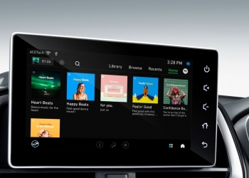 Sistem infotainment Proton kini sokong Spotify secara natif