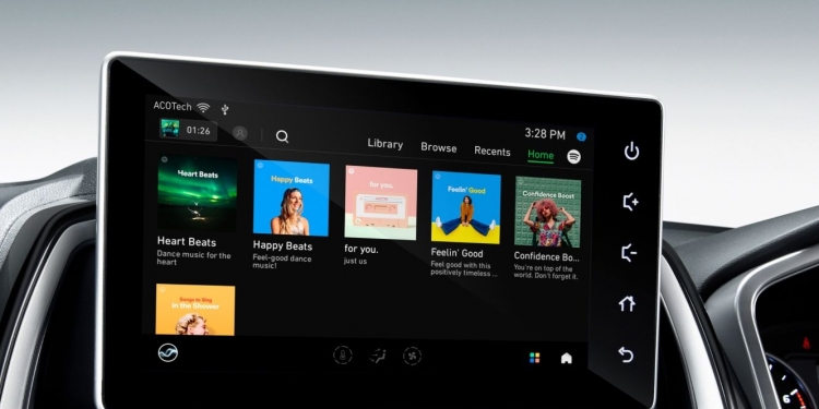 Sistem infotainment Proton kini sokong Spotify secara natif