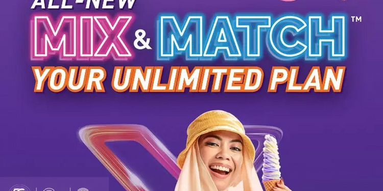 Pelan Xpax Mix & Match banyak boleh diubahsuai seperti Yoodo