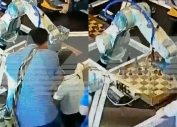 Robot patahkan jari budak ini ketika lawan catur, di mana silapnya?