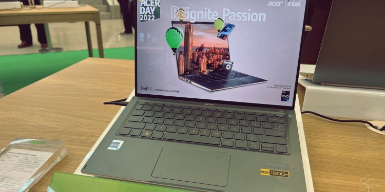 Acer Swift 5 dengan Intel Core Gen-12 tiba di Malaysia, harga bermula RM4,699