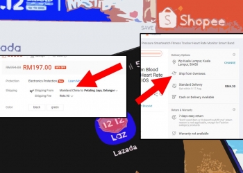 Barang Lazada & Shopee yang dihantar dari luar negara bakal dicukai 10% bermula 2023