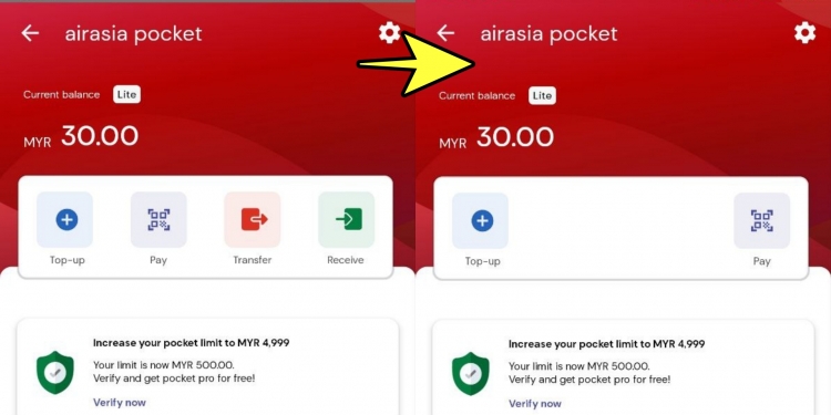 AirAsia Pocket ada kemas kini yang jadikannya lebih tak berguna