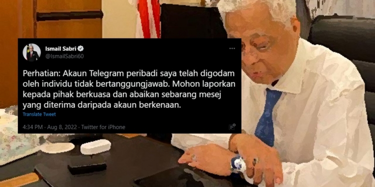 Akaun Telegram PM Ismail Sabri digodam, anda ada terima mesej daripada beliau?