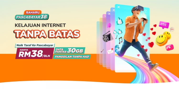 U Mobile Pascabayar 38 akan ada kuota hotspot berasingan dan SMS lebih mahal mulai 17 Ogos