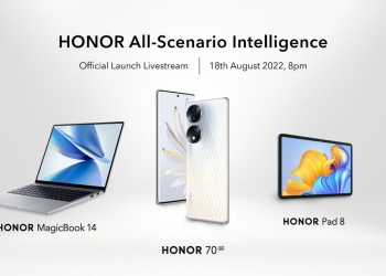 Honor Malaysia akan lancar tablet 12-inci dan laptop diperkasa NVIDIA RTX2050