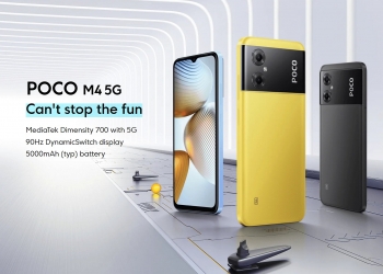 Poco M4 5G, spec hampir sama dengan perubahan fizikal dan harga lebih tinggi