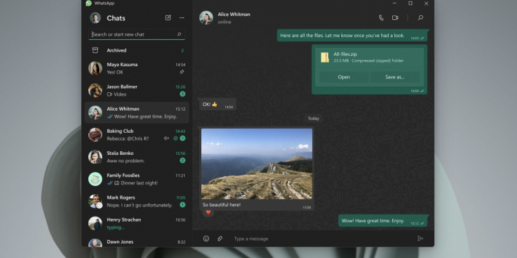 Muat turun WhatsApp versi terbaru ini di Windows, boleh mesej walaupun telefon anda di luar talian