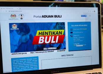 Nampak kejadian buli di sekolah? Laporkannya terus melalui portal aduan ini