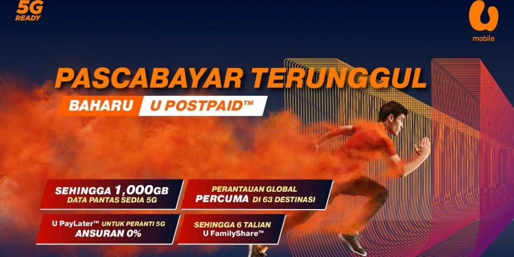 U Mobile kemaskini pelan pascabayar, lebih banyak data dalam dan luar negara serta ansuran peranti 5G tanpa faedah