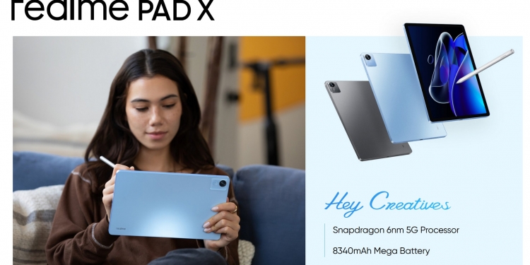 Realme Pad X, tablet 5G termurah di Malaysia dengan sokongan Pencil dan Keyboard