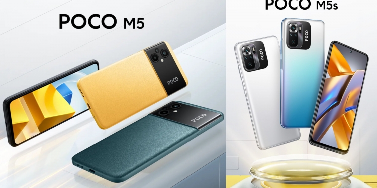Poco M5 dan Poco M5s dilancar, telefon pertama Poco tanpa pengecas dalam kotak