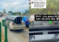 TikToker demonstrasi cara guna satu RFID di kenderaan lain, anda perlu fikir dua kali sebelum tirunya
