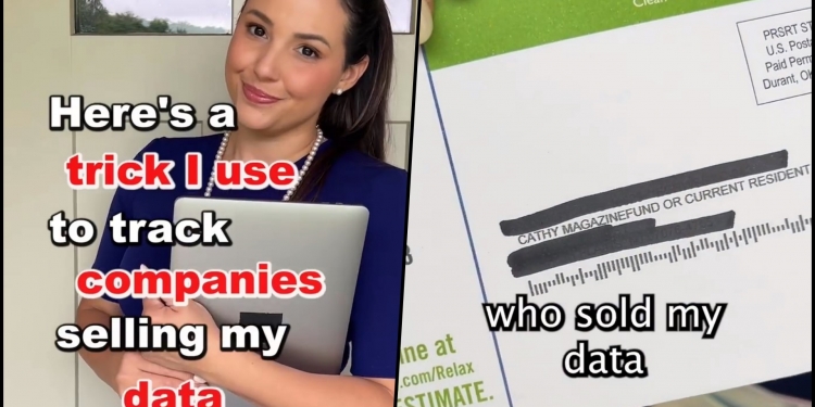 Wanita ini demonstrasi cara genius kantoikan siapakah yang bocorkan data peribadi anda