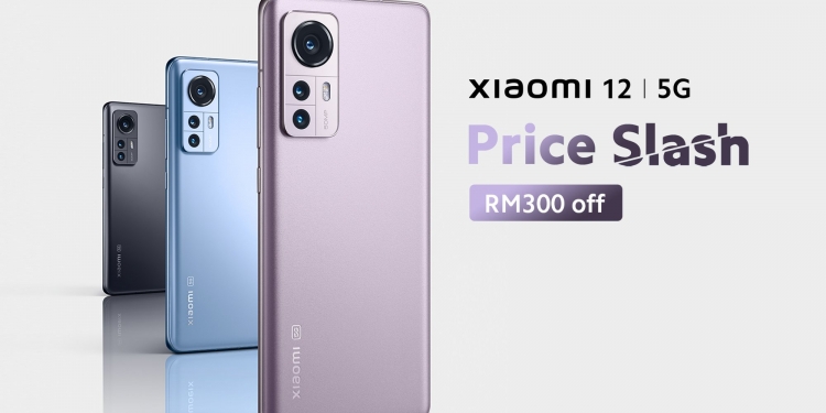 Xiaomi 12 ada diskaun RM300 di kedai Xiaomi Store