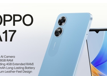 Oppo A17, telefon mampu milik dengan rekaan rasa kulit dan kamera 50MP