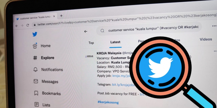 TIPS: Cara untuk cari pekerjaan berdekatan lokasi anda dengan tepat menggunakan Twitter