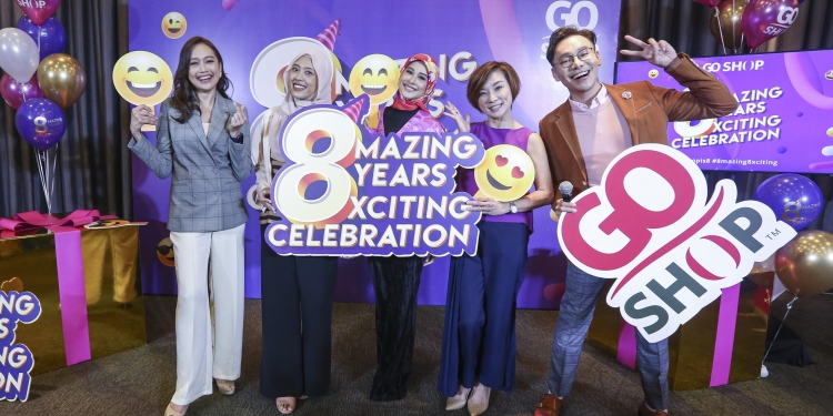 Beli-belah & dapatkan hadiah lumayan lebih RM88,000 sempena Hari Jadi ke-8 Go Shop, banyak tawaran hebat disediakan untuk anda