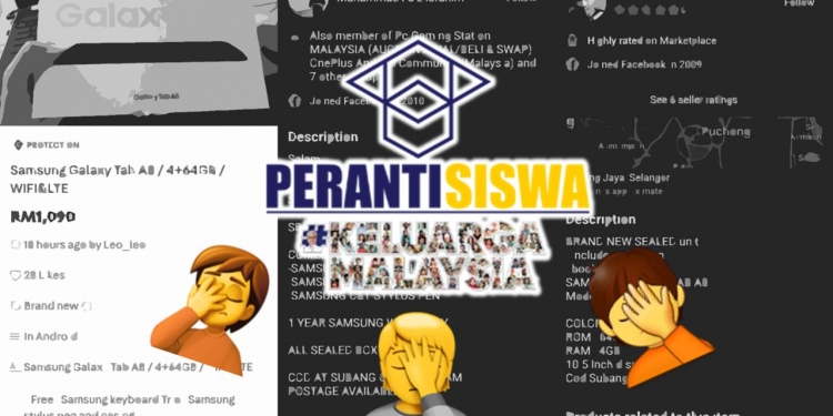 Tablet PerantiSiswa mula timbul di Carousell dan Facebook Marketplace, salah siapa?
