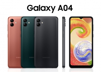 Galaxy A04, telefon Samsung paling murah dilancar tahun ini