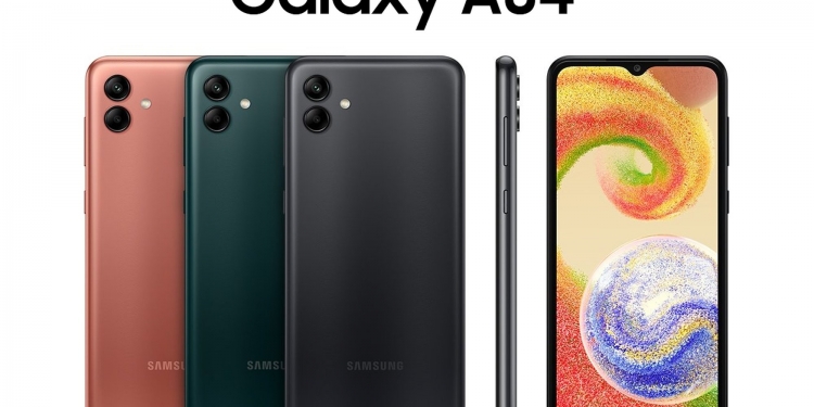 Galaxy A04, telefon Samsung paling murah dilancar tahun ini