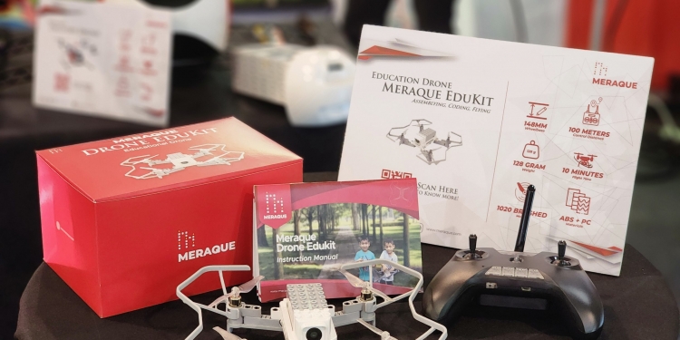 Meraque, syarikat tempatan ini hasilkan kit dron untuk anak-anak belajar kod atur cara