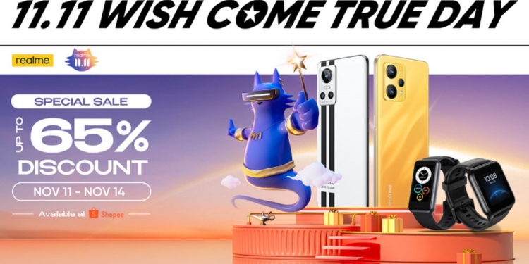 11.11: Jam & gelang pintar Realme RM59, diskaun RM1,000 untuk laptop