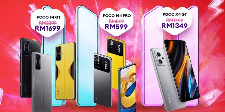 11.11: Poco F4 GT hanya RM1,699 dan banyak lagi diskaun dalam Jualan Mega Xiaomi