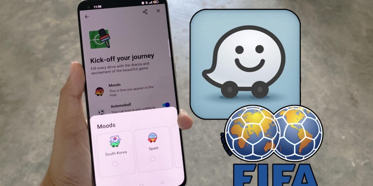 Waze ada suara pengulas Piala Dunia FIFA? Ini cara gunakannya