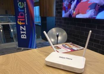 Peniaga boleh melanggan Astro Fibre dan pek TV dari serendah RM1,412 sebulan