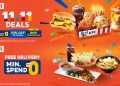11.11: Penghantaran ShopeeFood percuma tanpa belanja minima, Biar Betul?