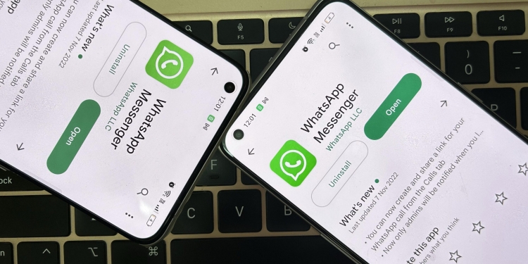WhatsApp boleh dipautkan pada 4 telefon Android serentak?