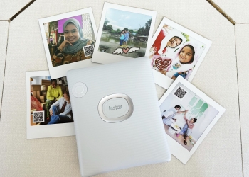 Instax Square Link, pencetak telefon pintar terbaru yang mampu hasilkan kesan AR