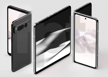 Imej render Google Pixel Fold tersebar, tiada apa yang wow pun